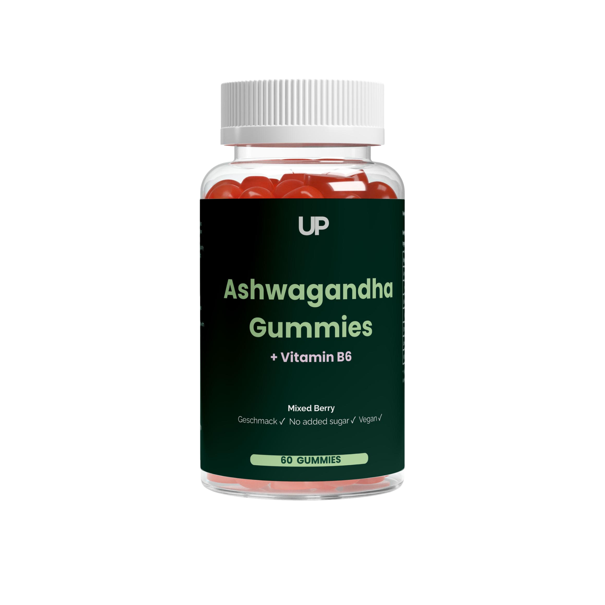 Premium Ashwagandha Gummies 300 + Vitamin B6 - 60 pcs