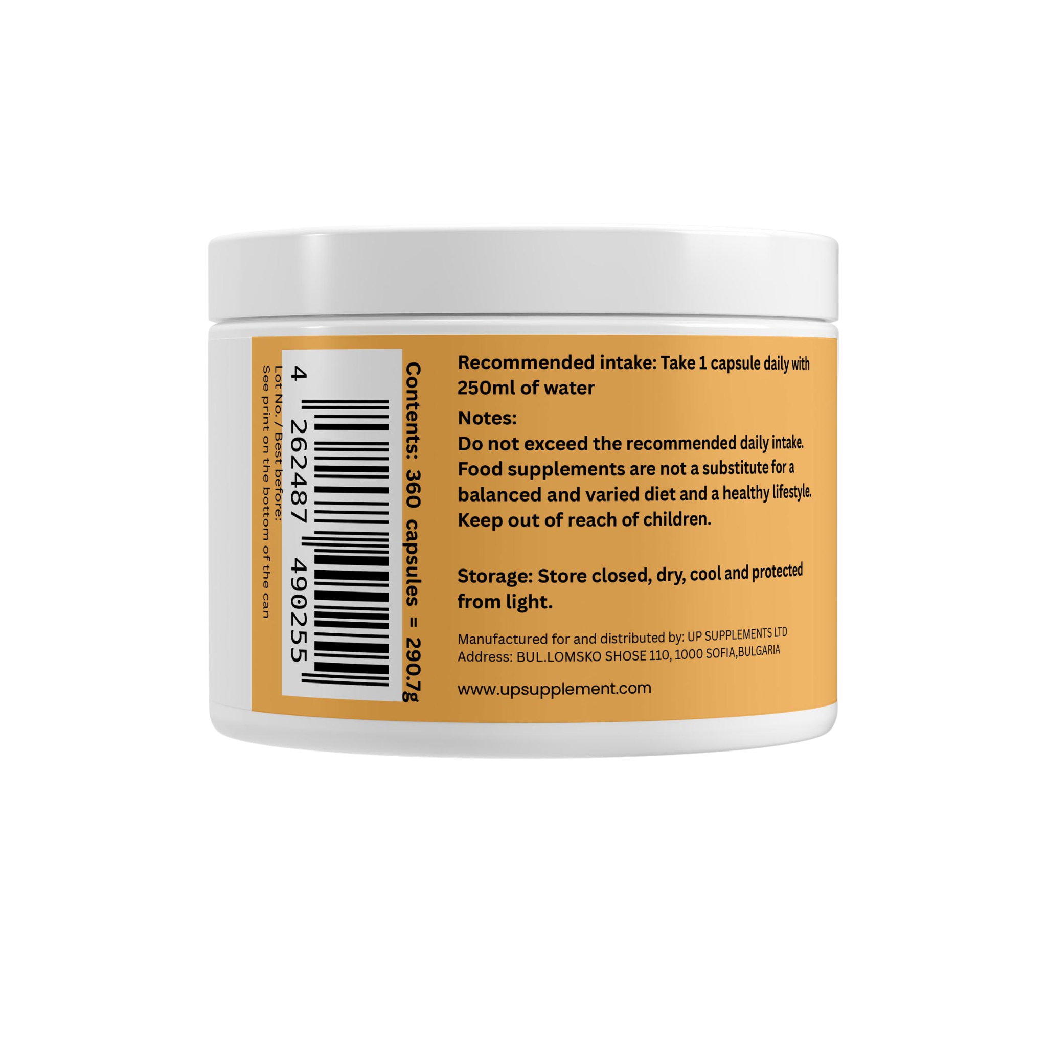 Buffered Vitamin C 500mg - 360 Capsules